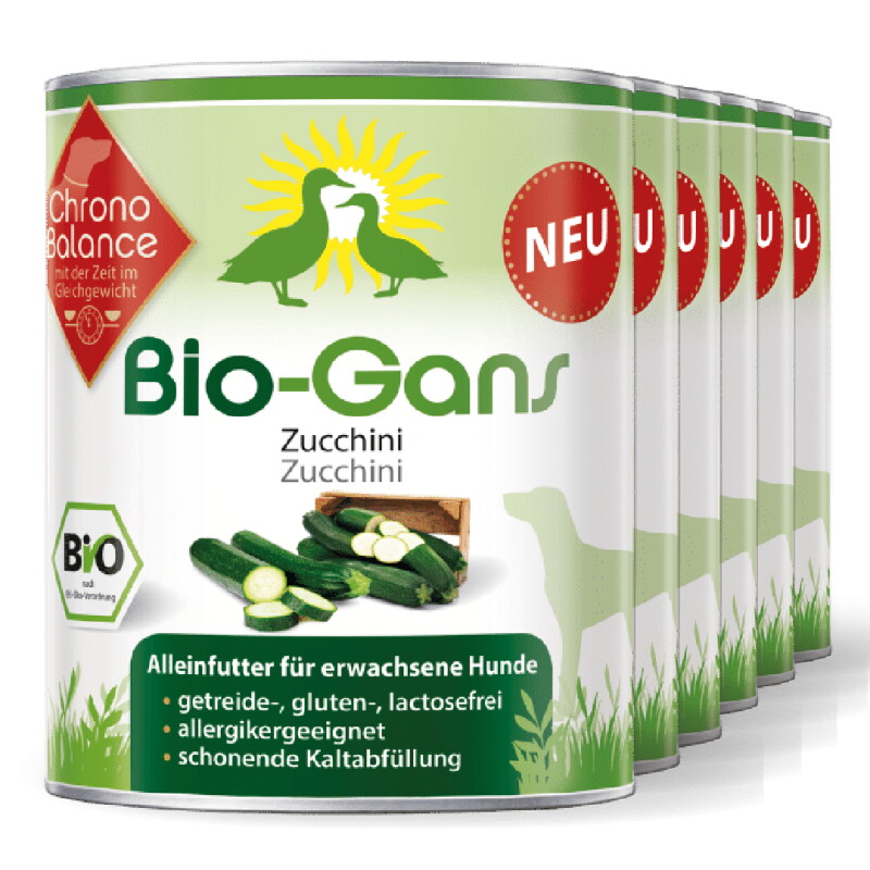 ChronoBalance Alleinfutter Gans mit Zucchini 4,8 kg