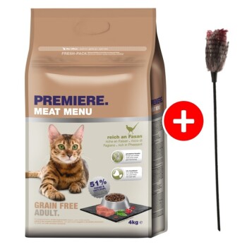 Grainfree Fasan 4kg mit Katzenangel