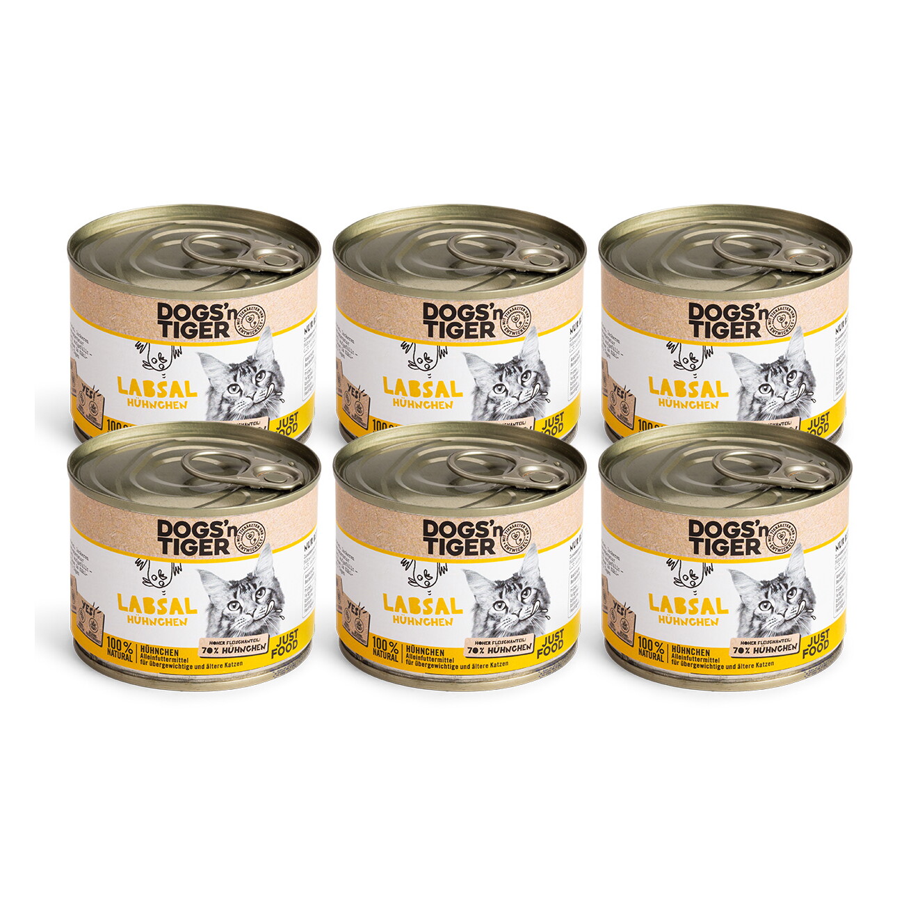 Dogs'n Tiger Labsal 6x200 g