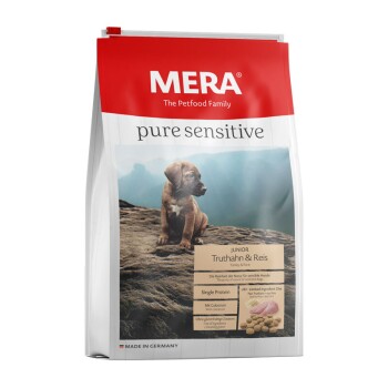 MERA Pure Sensitive Junior Truthahn & Reis 12,5 kg