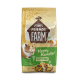 Tiny Friends Farm Harry Hamster Tasty Mix pet food bag with hamster images and 700g weight.