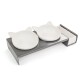 Futterbar Cat Diner Metall