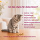 Darum KatKare! — KatKare-Dose, '4+ Wochen' mit Häkchen bei Abovorteil, Gesundheitsvorteil, Monoproteinen, Extra Vitamin‑C; herkömmliche Produkte zeigen 'Nein' und X