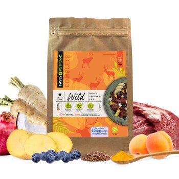 Trockenfutter Wild mit Pastinake, Preiselbeeren & Kokos (adult) 2x3 kg