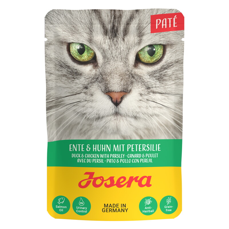 Josera Paté Ente & Huhn mit Petersilie 16 x 85 g