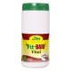 Behälter von cdVet Fit+BARF Vital, einem natürlichen Haustier-Nahrungsergänzungsmittel, mit einem grünen Deckel, gelbem und rotem Etikett und dem Text "100% natur."