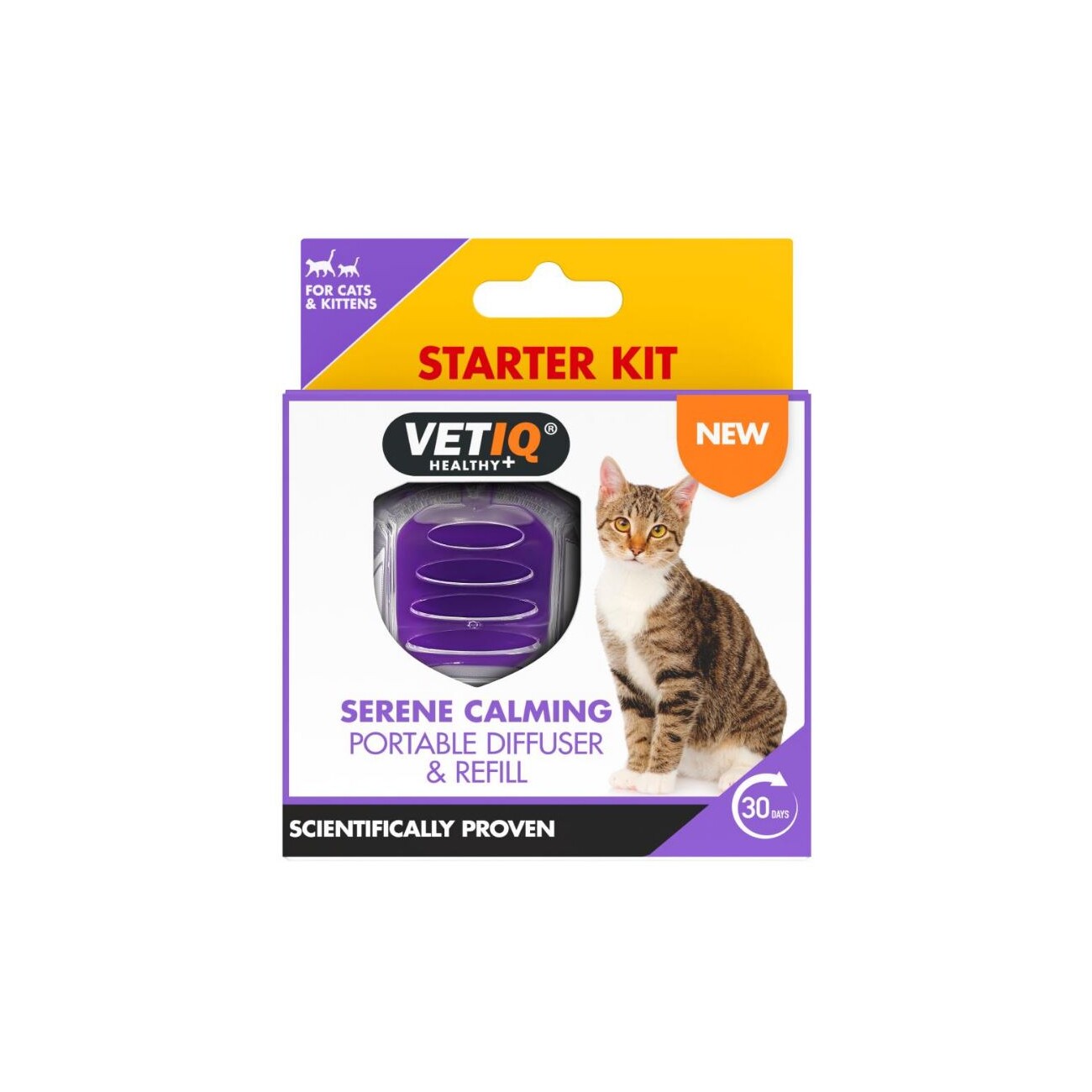 VET IQ Serene Calming Portable Diffuser and Refill kit | MAXI ZOO