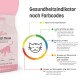 Hand hält Silikatgranulate mit deutschem Text, der saugfähige, geruchsbindende, staubfreie und antibakterielle Eigenschaften beschreibt.