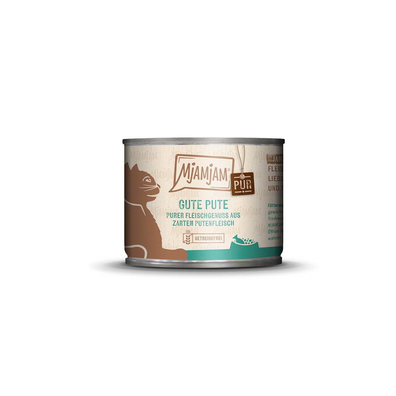 MjAMjAM Nassfutter Katze Adult Purer Fleischgenuss Pute 6x200 g