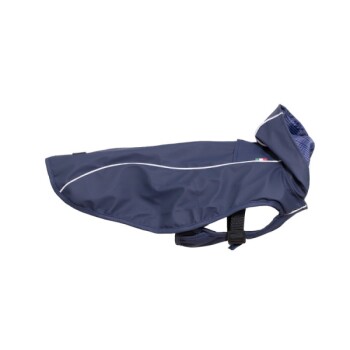 CHIARA SCOTTY Regenjacke mit integriertem Geschirr blau XL