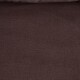 Eine Nahaufnahme eines weichen, dunkelbraunen Stoffes, wahrscheinlich eines Haustierbettes oder einer Decke, mit glatter Textur und ohne sichtbaren Text.