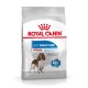 Royal Canin Light Weight Care Hundefutterbeutel mit einer Illustration eines mittelgroßen Hundes und dem Text: "Hilft, Gewichtszunahme zu begrenzen" und "80% haben ein gesünderes Gewicht erreicht."