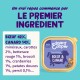 Barquette d'aliment humide Edgard Cooper étiquetée « Bœuf & Canard » avec panneau d'ingrédients indiquant « BŒUF 42 %, CANARD 14 % » et texte promotionnel