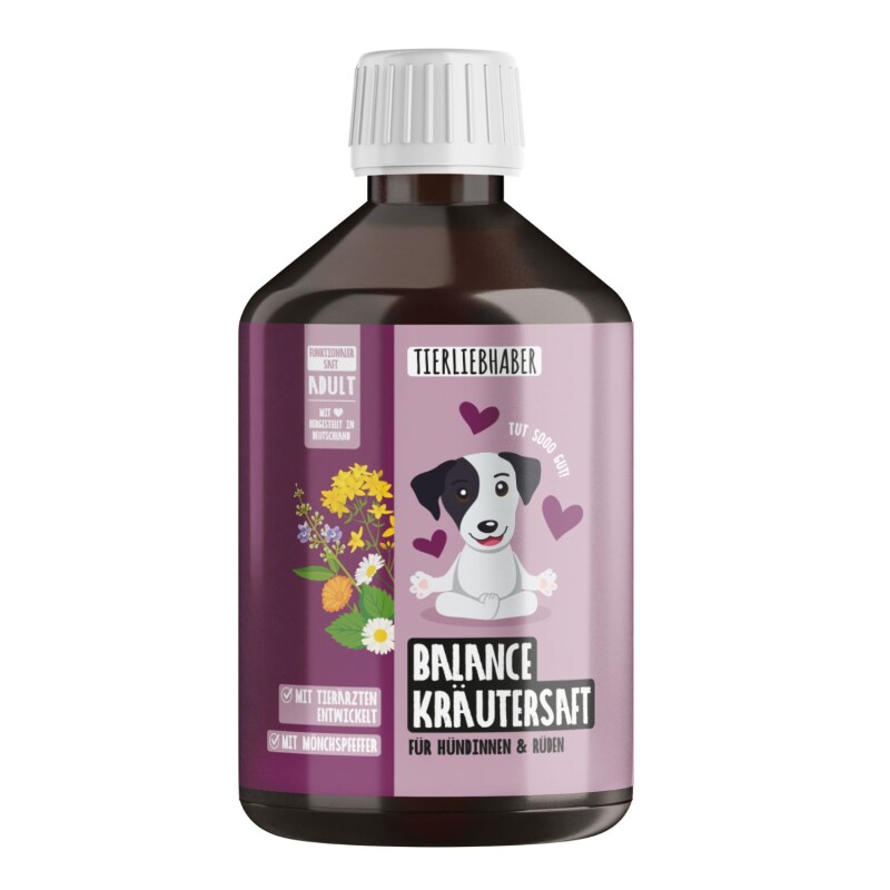 Tierliebhaber Läufigkeitssaft für Hunde 500ml