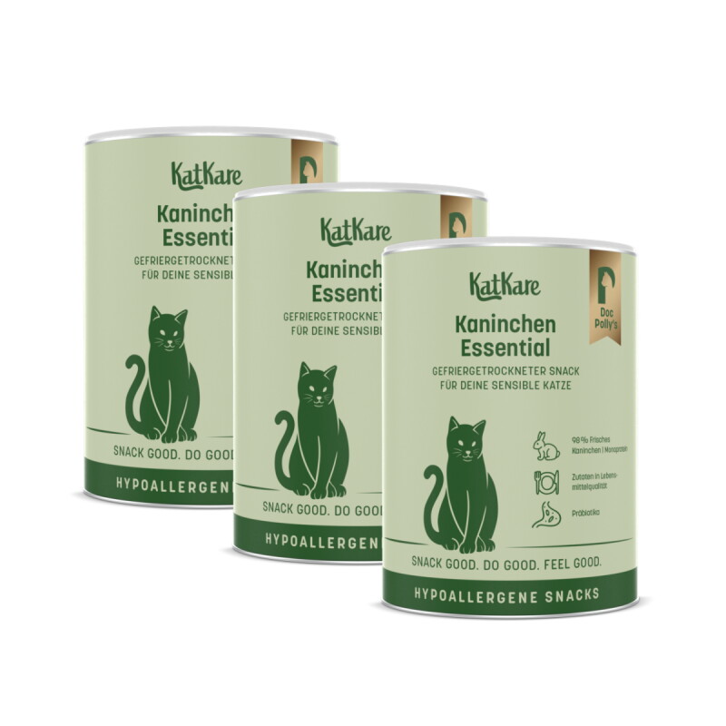KatKare Hypo Kaninchen Essential 3x90 g