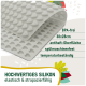 Rosa Silikon-Haustier-Leckerliform mit Herzformen, Maße 38x28cm, BPA-frei, spülmaschinenfest und temperaturbeständig.