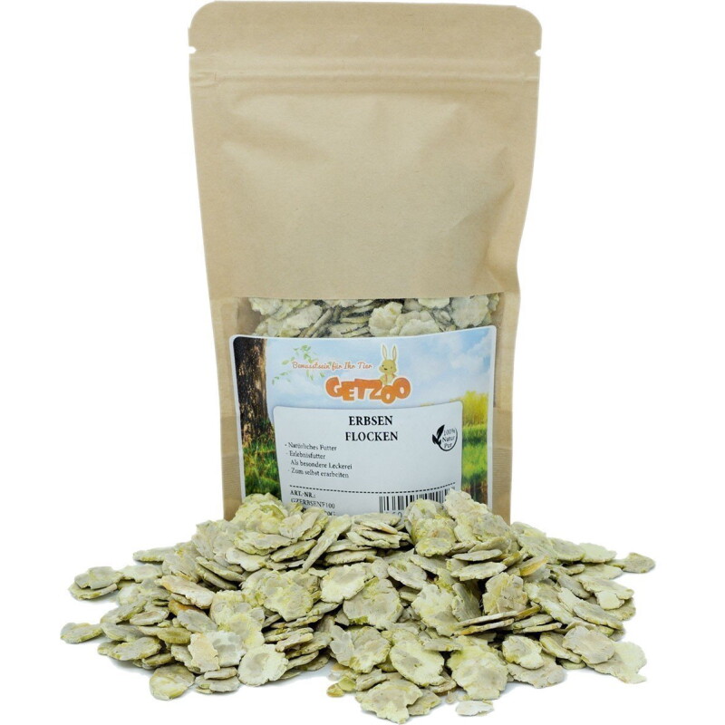 Getzoo Erbsenflocken 100 g
