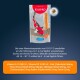 "KI-JA-KO" Premium Koi-Futterpaket mit Koi-Bild, Fütterungsanweisungen und Nährwertinformationen einschließlich der Vitamine A, D3 und Mineralien.