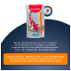 "KI-JA-KO" Premium Koi-Futterpaket mit Koi-Bild, Fütterungsanweisungen und Nährwertinformationen einschließlich der Vitamine A, D3 und Mineralien.