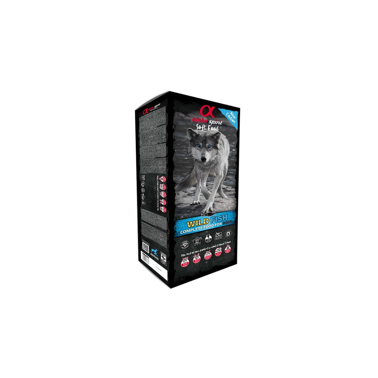 alpha spirit Semi-Moist au poisson sauvage