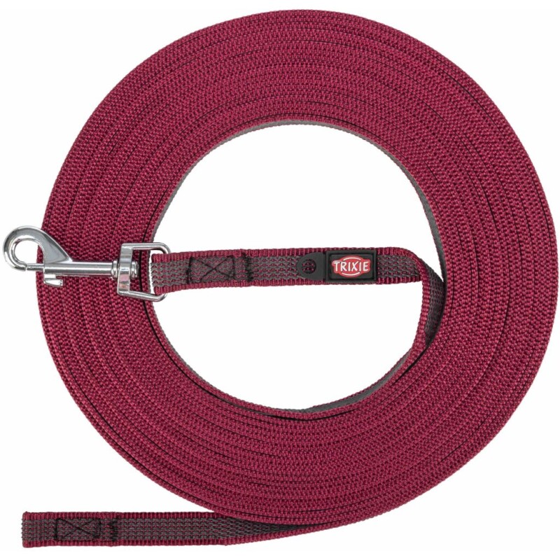 Trixie Schleppleine gummiert, 15 m