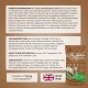 Verpackung von Dr. John hypoallergenem Aktiv-Hundefutter, mit Zutaten wie Huhn, Reis und Kräutern, mit Nährwertangaben: Protein 30%, Fett 20%.