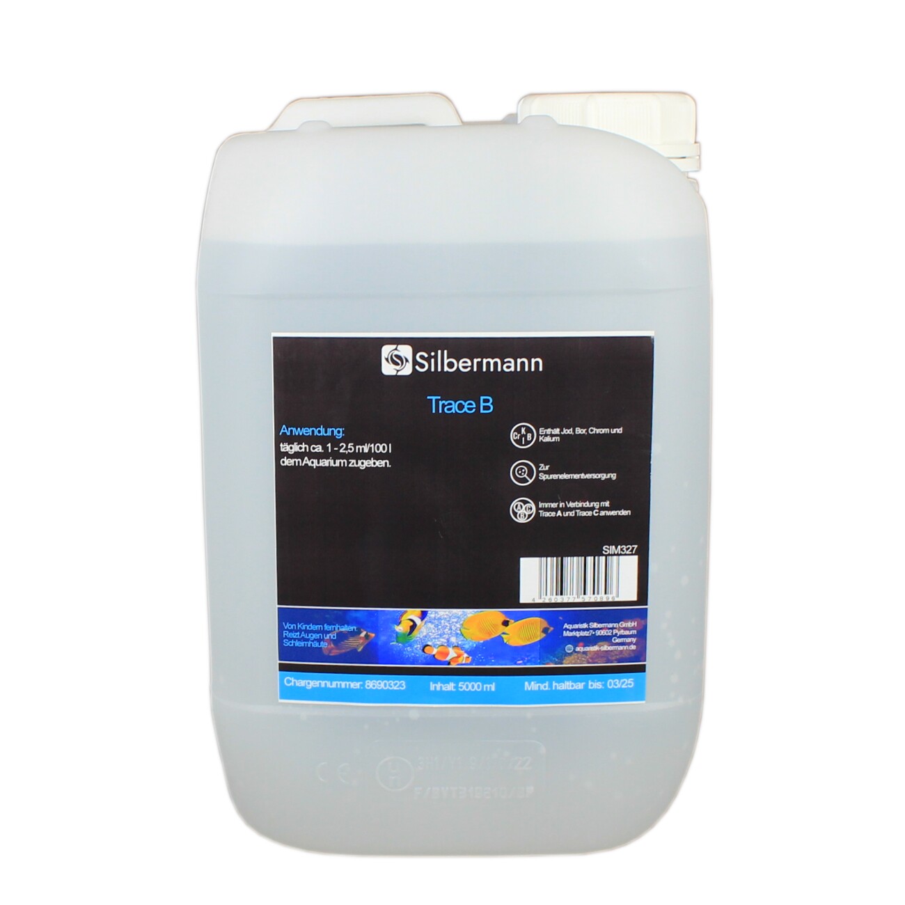 Germany product data sample: Silbermann Trace B 5000 ml