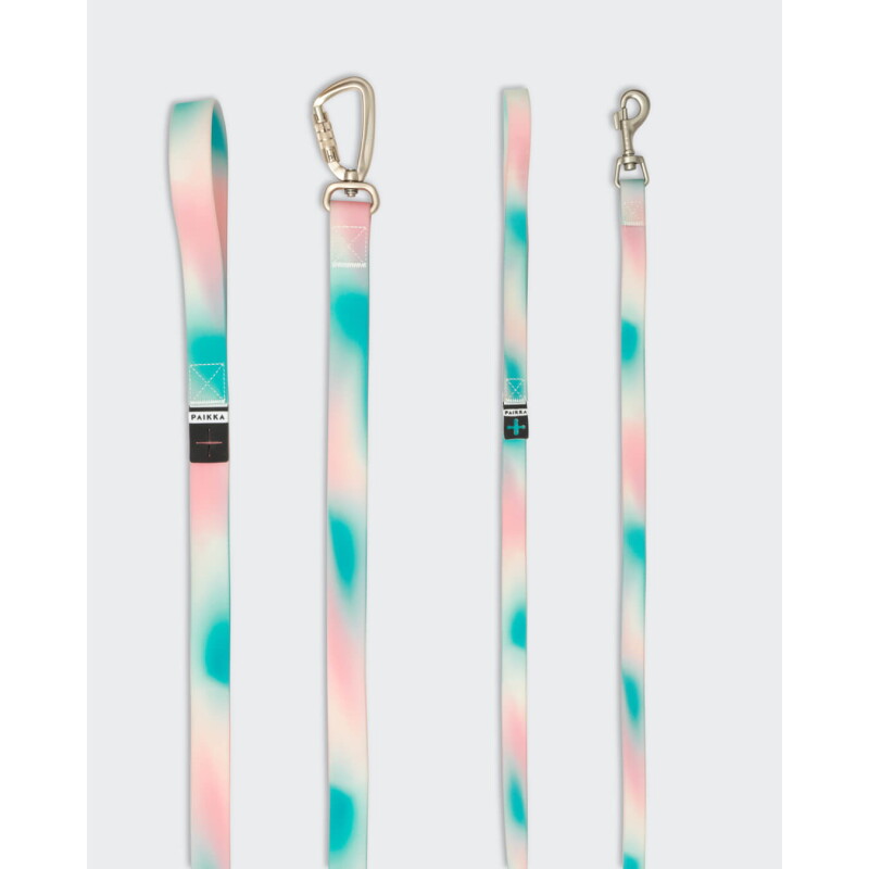 Paikka Glow Leine  Ombré blau/ türkis/ weiß/ rosa 1,5 cm