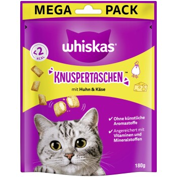 Knuspertaschen Mega Pack 180g Huhn & Käse