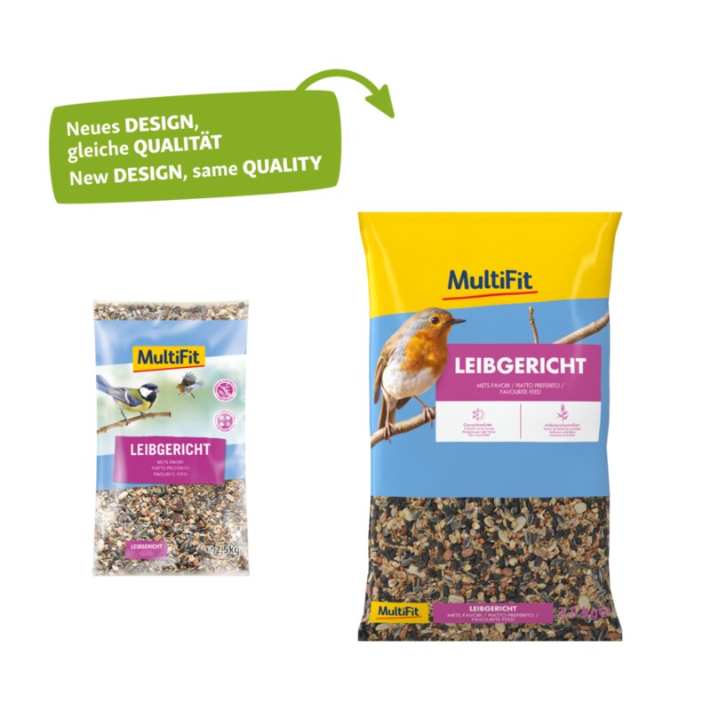 MultiFit Met favori - Graines à répandre pour oiseaux 2,5 kg