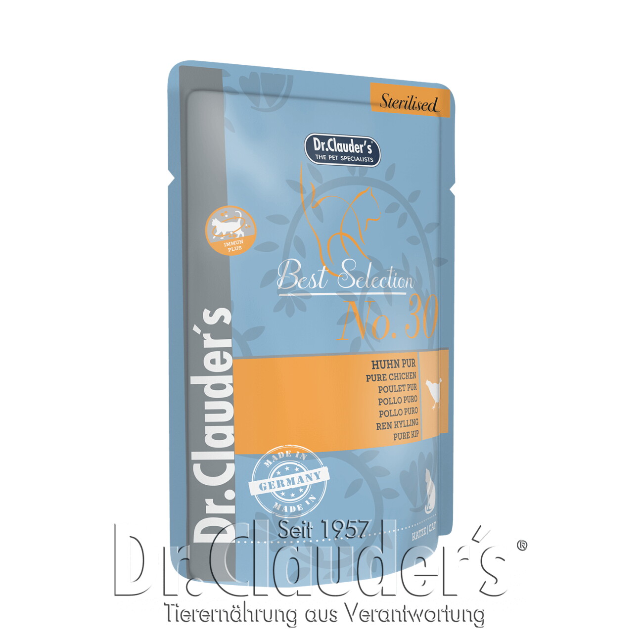 Dr. Clauder's Best Selection Sterilised No 30 Huhn Pur
