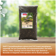 1 kg-Tüte PANTO Sonnenblumenkerne schwarz für Vögel, Specht-Label