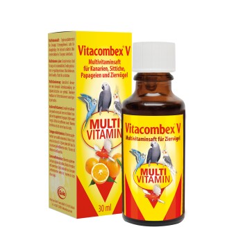 Quiko Vitacombex V Multivitaminsaft für Ziervögel 30 ml