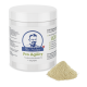 Behälter mit Dr. Hölter Pro Agility Nahrungsergänzungsmittel für Haustiere, 310 g Pulver, mit einem kleinen Haufen Pulver daneben.