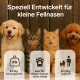 Spezialprodukt für kleine Haustiere, geeignet für bis zu 8 kg Körpergewicht, ideal für Welpen, Katzen und kleine Hunde.