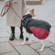 Hundemantel Uppsala Cozy anthrazit/ rot 25 cm