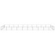 Hundezwinger Stahl silber 10 m, 3 m, 70 cm