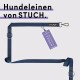 Hundeleine Führleine Dunkelblau M