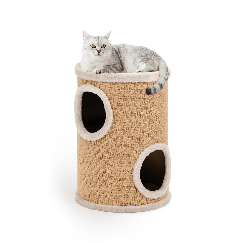 Lionto Kratztonne aus Jute beige 36 cm, 36 cm, 50 cm