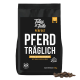 Schwarze Tüte Tales & Tails Perfekt Pferd Träglich Hundefutter mit Pferd und Gemüse, 4kg, deutscher Text.
