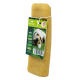 Die Verpackung eines Hundekau-Sticks zeigt einen Labrador Retriever, beschriftet mit "Dauerkaue XL," und betont Haltbarkeit und 100% natürliche Zutaten.