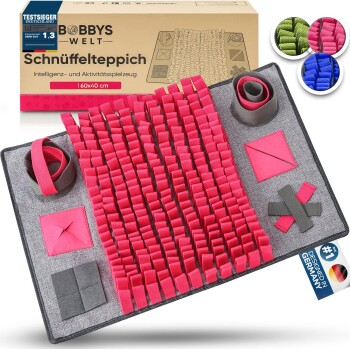 - Schnüffelteppich für Hunde Farbe Pink