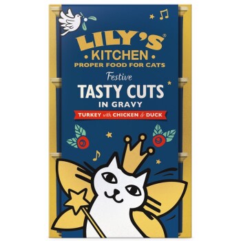 LILY’S KITCHEN Tasty Cuts Xmas Trio 3x85g