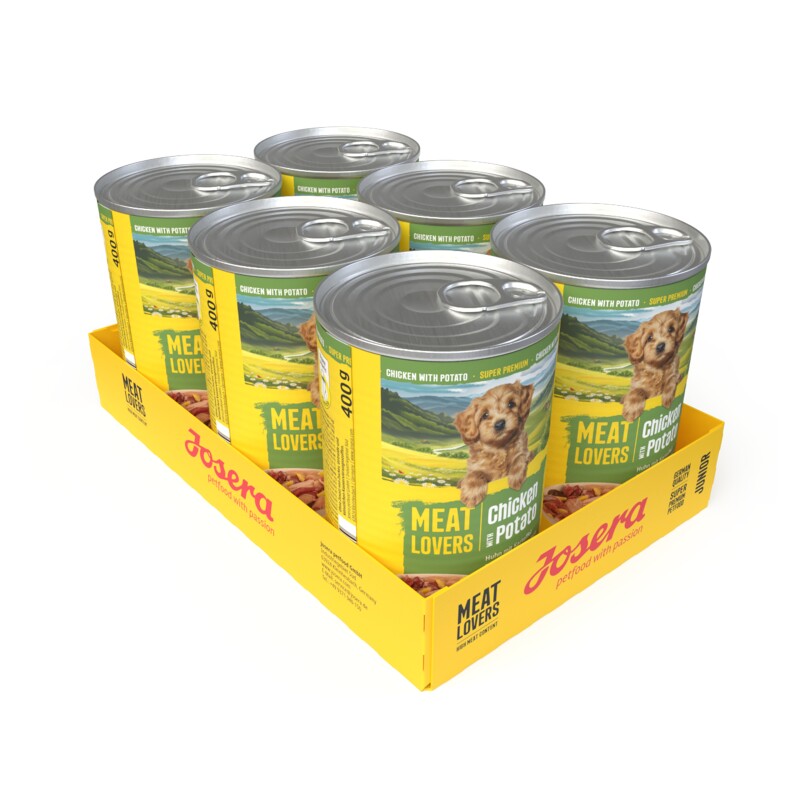 Josera Meatlovers Junior Chicken & Potato 6x400g