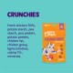 Edgard & Cooper Crunchies cat treats (chicken) bag with cat illustration; ingredients listed: fresh chicken 30%, catnip 1%