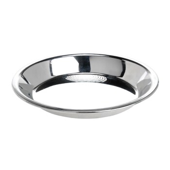 Stainless Steel Feed Bowl flat