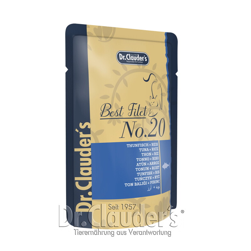 Dr. Clauder's Best Filet No. 20 Thunfisch mit Reis