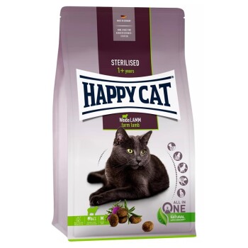 Happy Cat Sterilised Adult Weide-Lamm 10 kg