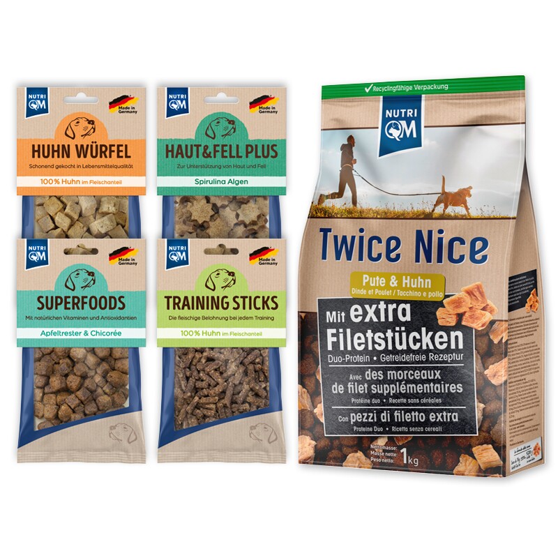 NutriQM Pute & Huhn Probierpaket