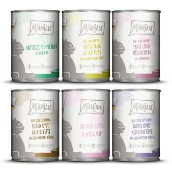 Nassfutter Katze Adult, Mixpaket 6x400 g Mixpaket 4